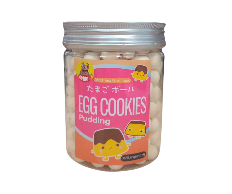 Bánh trứng Hemali - vị Pudding hũ tròn -130g