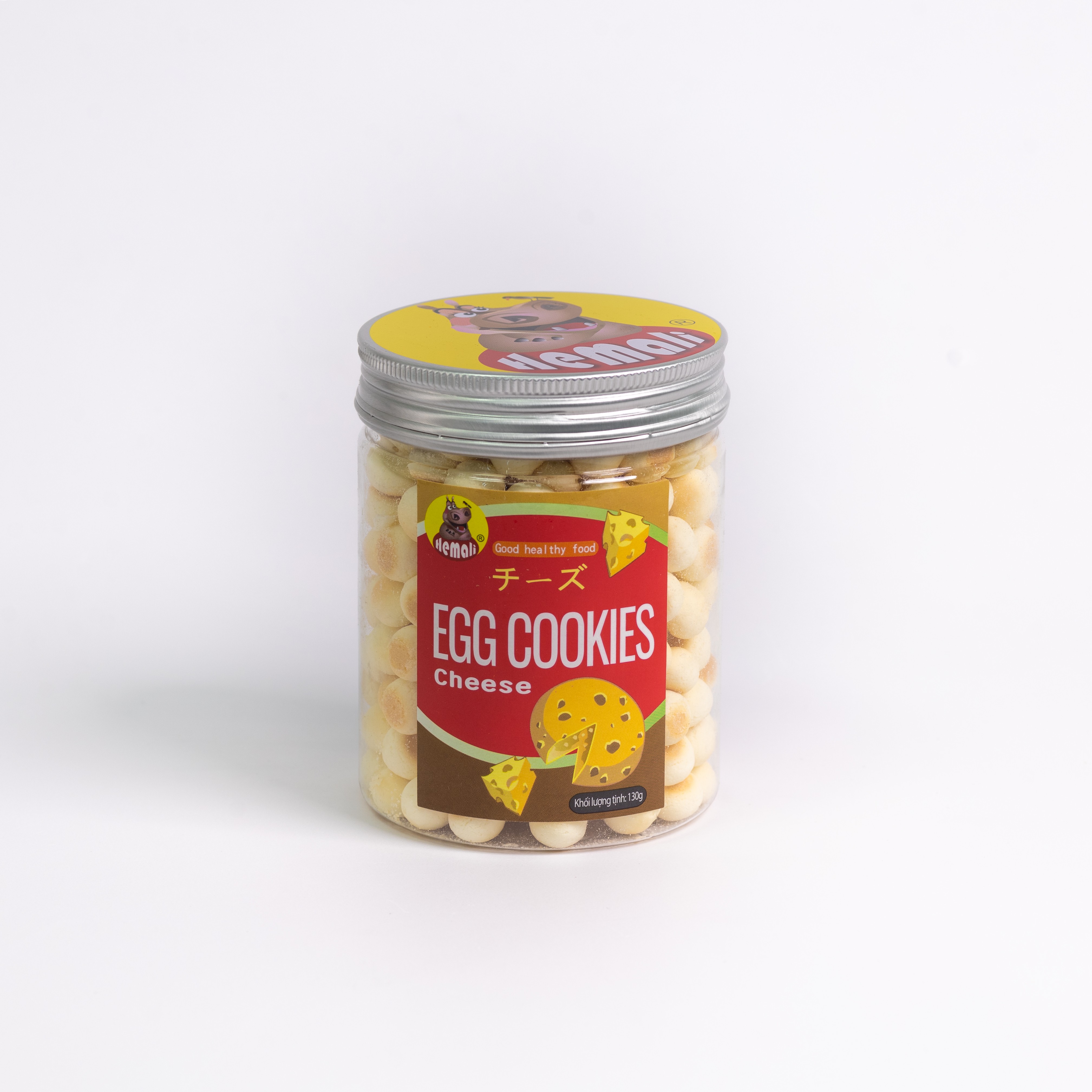 Bánh trứng Hemali - vị Phô mai hũ tròn -130g